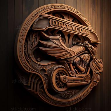3D мадэль Harley Davidson CVO Breakout (STL)